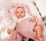 Baby sleeping nest - Pink flowers Sleeping nests Lullalove UK 