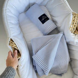 Bamboo baby blanket - Frozen blue - Limited edition! Blanket Lullalove UK 