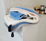 Bamboo hair drying wrap - pink Accessories Lullalove UK 