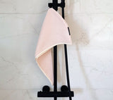 Bamboo hair drying wrap - pink Accessories Lullalove UK 