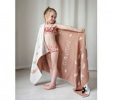 Bamboo towel - Night butterfly Towels Lullalove UK 