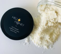 Bath salts with bee pollen - sweet honey Cosmetics Lullalove - Hello Beauty 