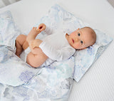 Boho grey - Cot bed duvet cover and pillowcase set Bedding Lullalove 