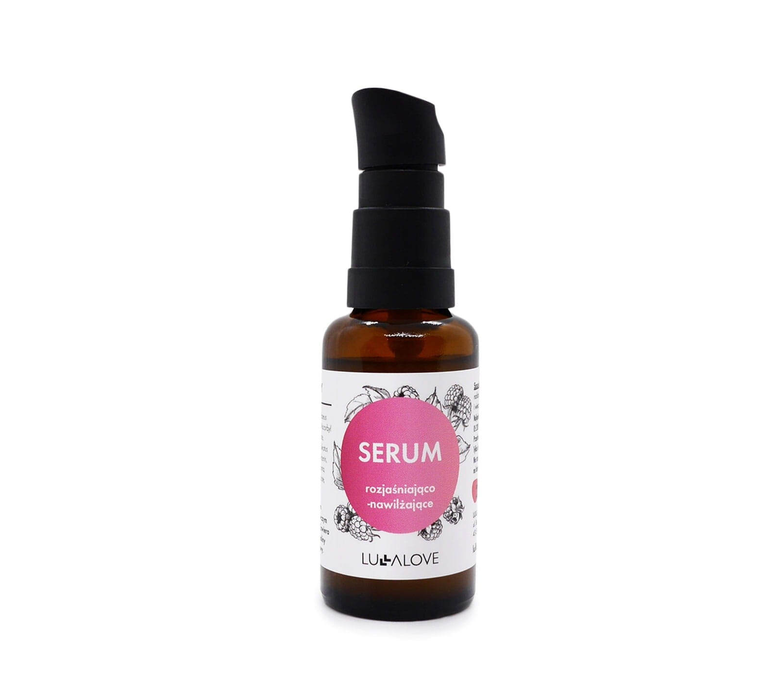 Brightening and Moisturising Face Serum - Raspberry Cosmetics Lullalove 