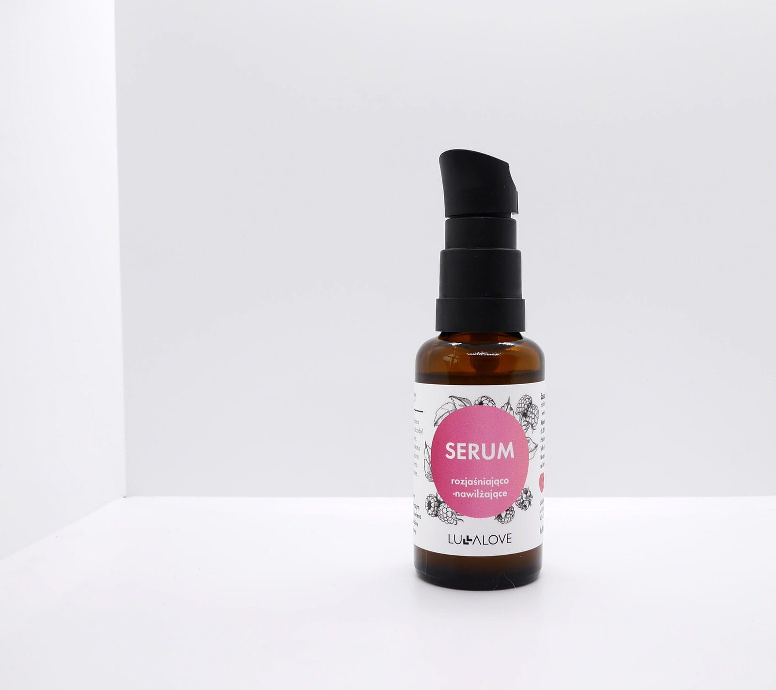 Brightening and Moisturising Face Serum - Raspberry Cosmetics Lullalove 