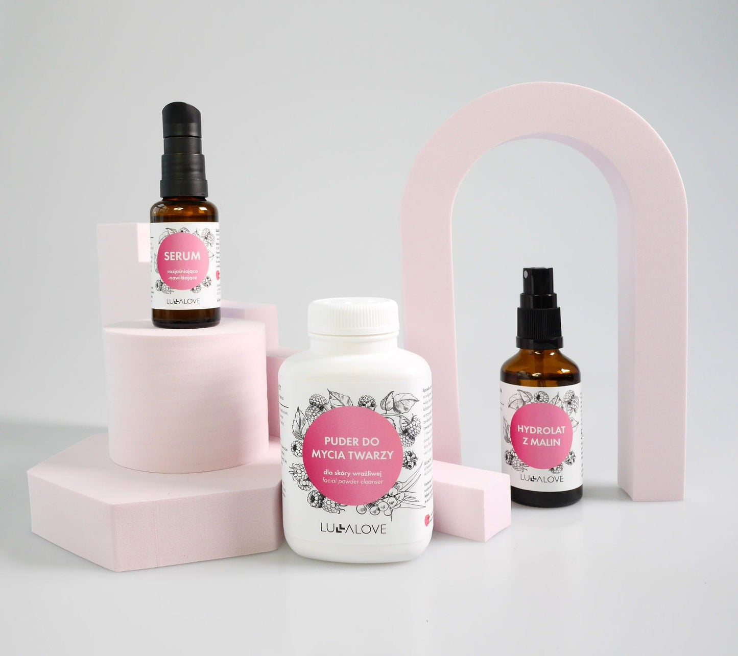 Brightening and Moisturising Face Serum - Raspberry Cosmetics Lullalove 