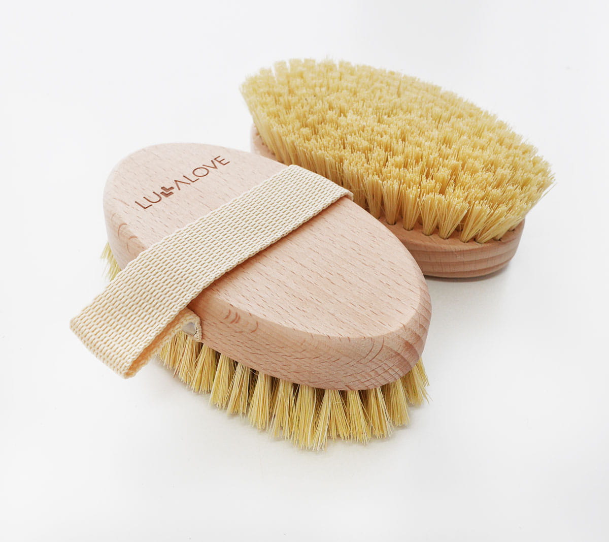 Dry body brush - oval Brush Lullalove UK 
