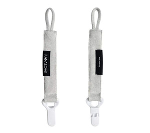 Dummy clip - grey Accessories Lullalove 