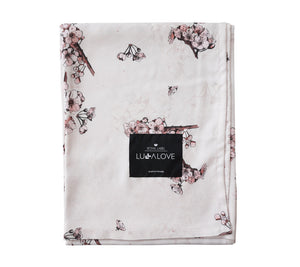 Extra large 100% bamboo swaddle - Sakura Swaddle Lullalove 