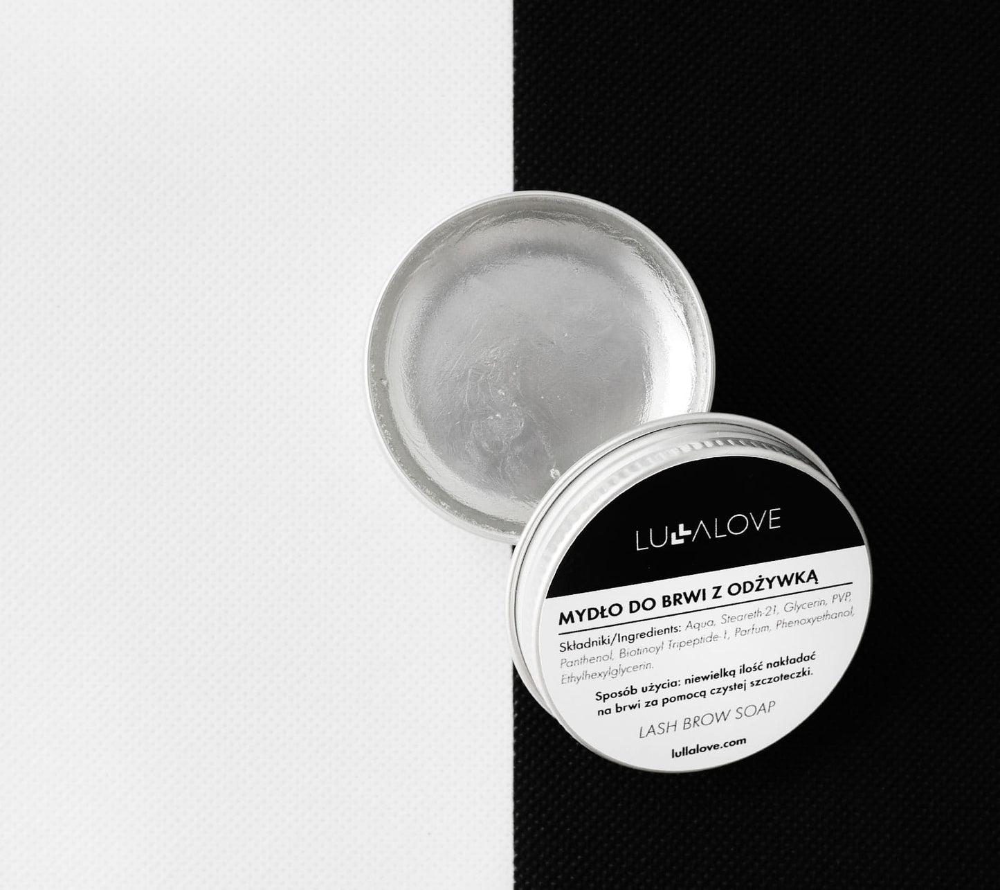 Eyebrow styling soap with conditioner Cosmetics Lullalove UK 