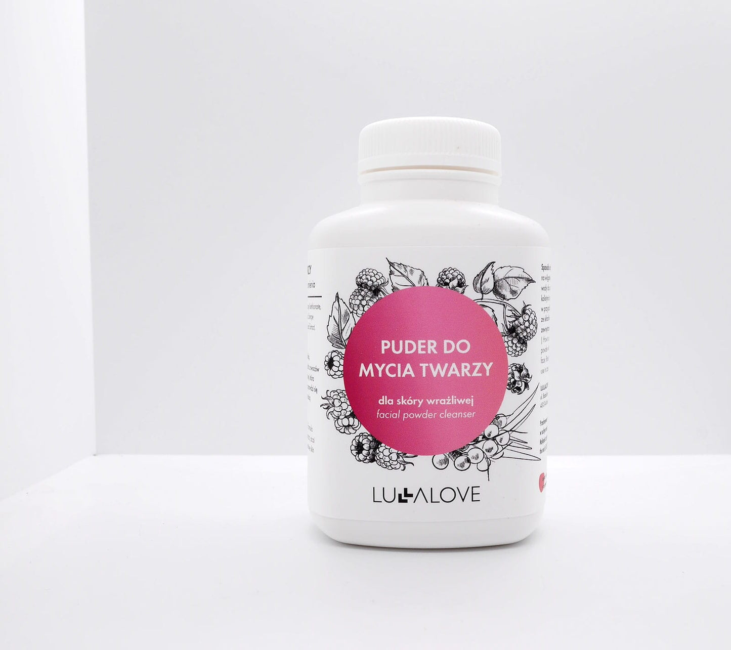 Face Wash Powder - Raspberry Cosmetics Lullalove UK 