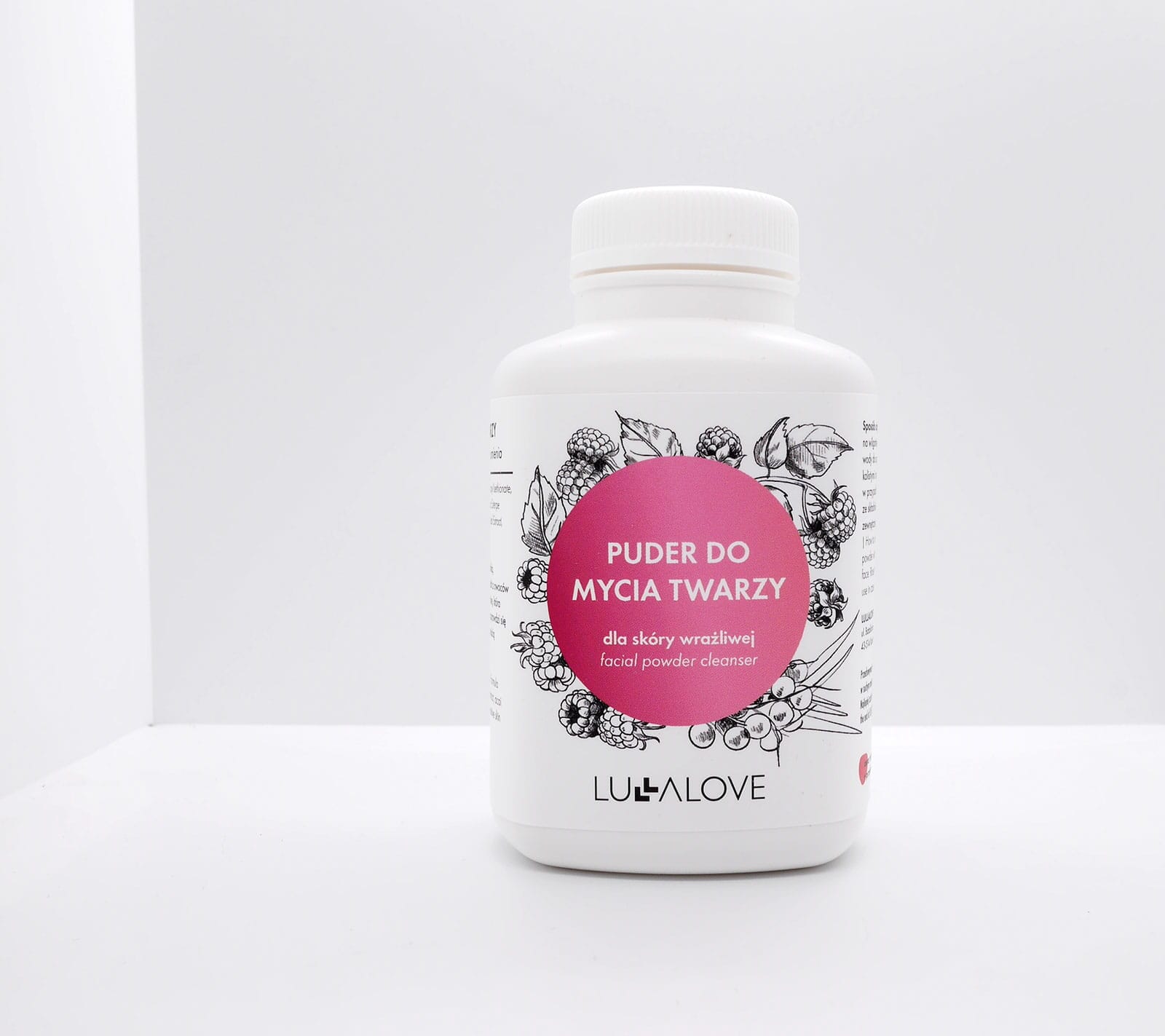 Face Wash Powder - Raspberry Cosmetics Lullalove UK 