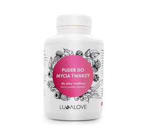 Face Wash Powder - Raspberry Cosmetics Lullalove UK 
