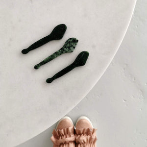 Facial massage stone wand - serpentine Accessories Lullalove UK 