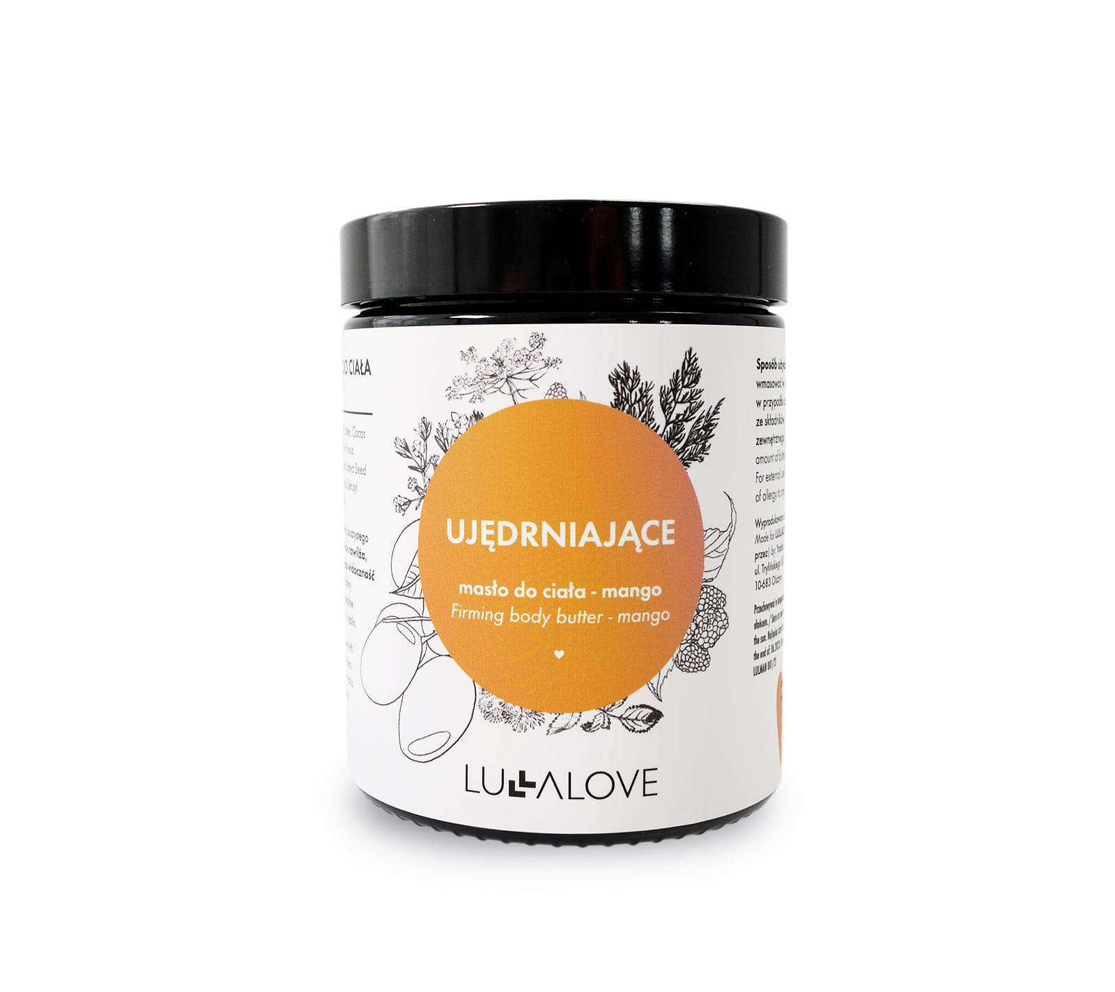 Firming body butter - mango Cosmetics Lullalove - Hello Beauty 