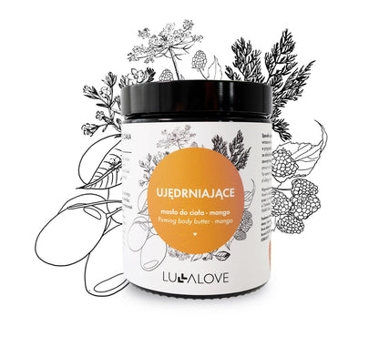 Firming body butter - mango Cosmetics Lullalove - Hello Beauty 