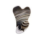 Gua Sha (facial massage stone) - striped flint Accessories Lullalove UK 