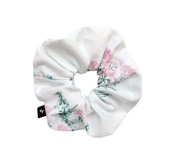 Hair scrunchie - Herbs pink Accessories Lullalove UK 