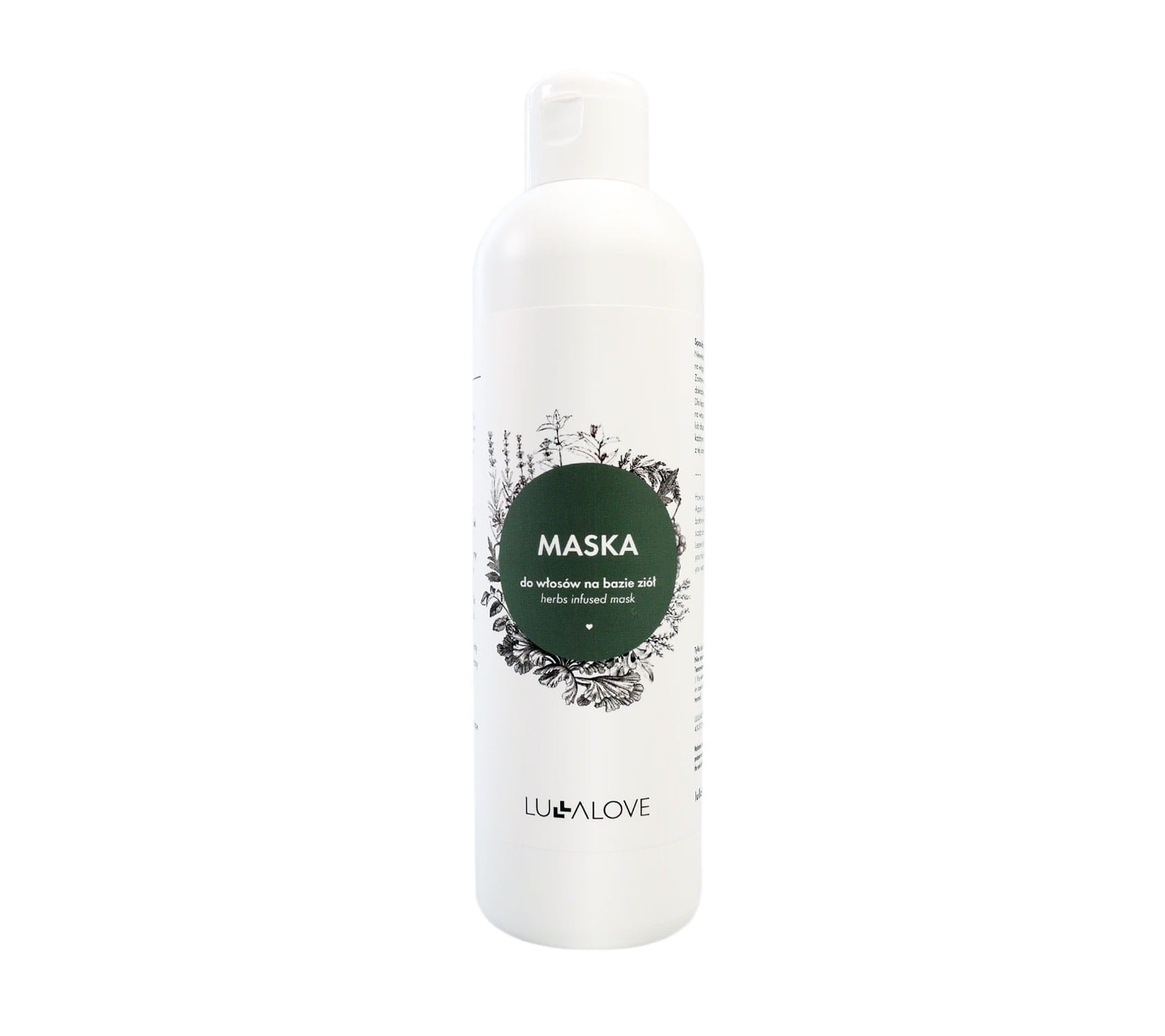 Herbal hair mask Cosmetics Lullalove UK 