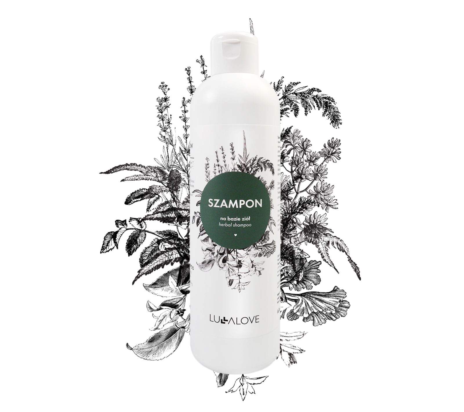 Herbal shampoo Cosmetics Lullalove UK 