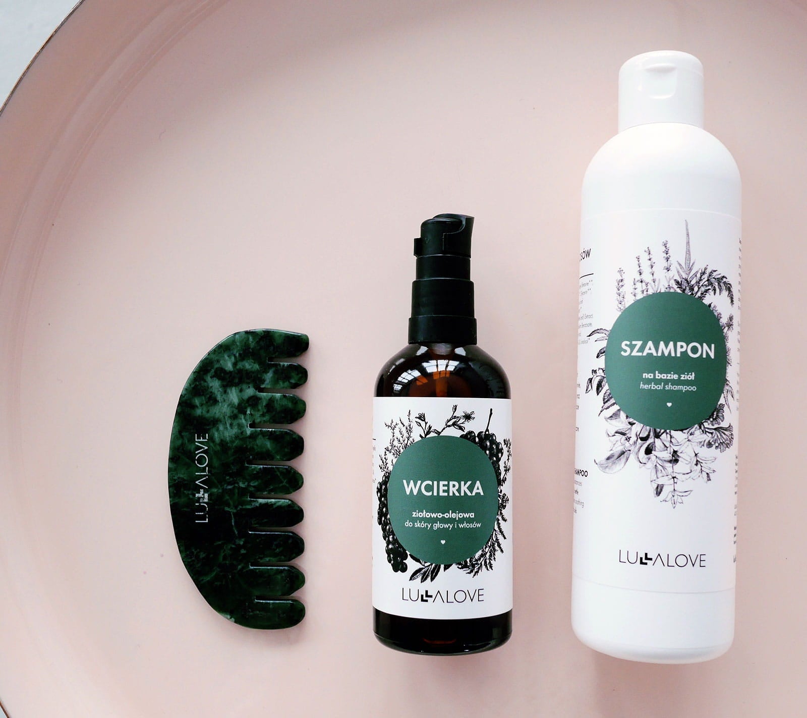 Herbal shampoo Cosmetics Lullalove UK 