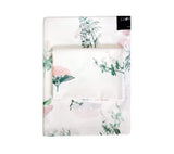 Herbs pink - Cot bed duvet cover and pillowcase set Bedding Lullalove UK 