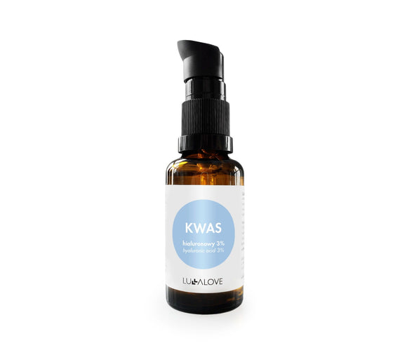 Hyaluronic acid 3% Cosmetics Lullalove UK 