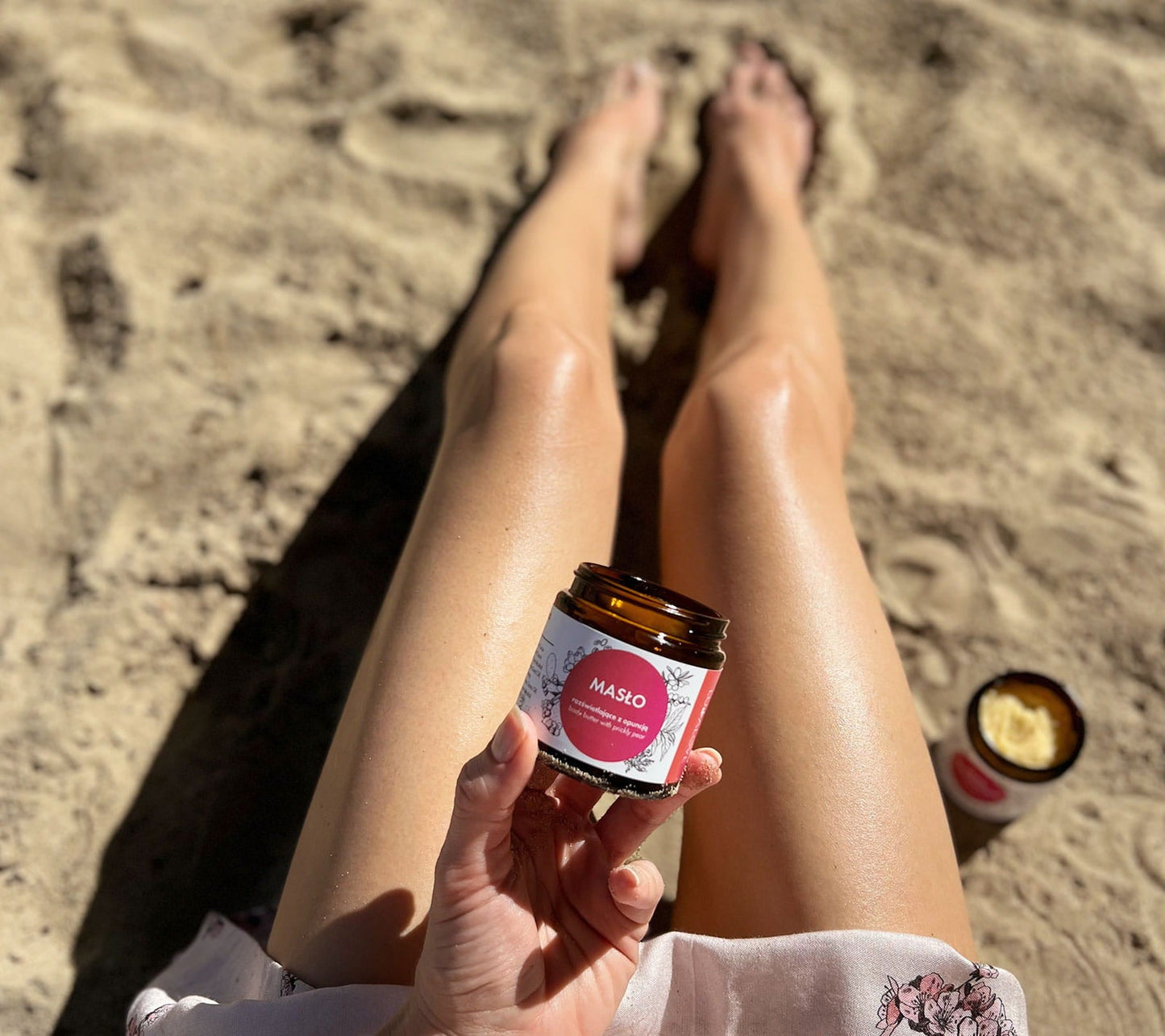 Illuminating body butter with prickly pear Cosmetics Lullalove 