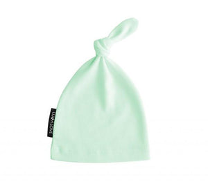 Knot baby hat - 0-3 month - Mint - Lullalove UK