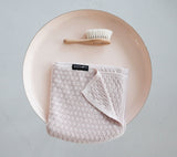 Light cellular bamboo baby blanket - Dusty pink Blanket Lullalove UK 