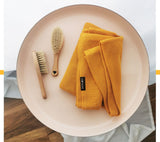 Light knitted bamboo swaddle blanket - Mango Swaddle blanket Lullalove UK 