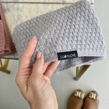 Light merino wool blanket & swaddle - grey Blanket Lullalove 