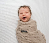 Merino Wool Blanket - Beige - premium collection Blanket Lullalove 