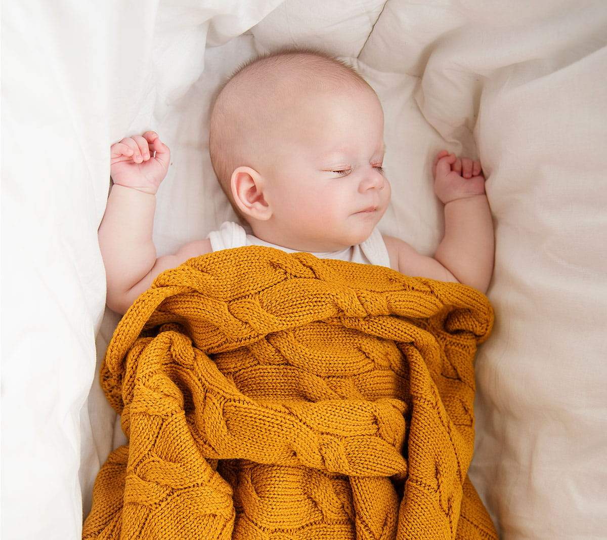 Merino Wool Blanket - Coconut - premium collection Blanket Lullalove 