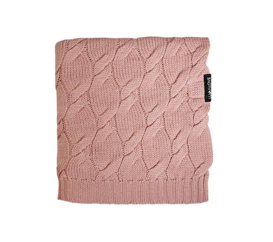 Merino Wool Blanket - Peony - premium collection Blanket Lullalove 