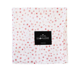 Muslin swaddle - pink flowers Swaddle Lullalove 