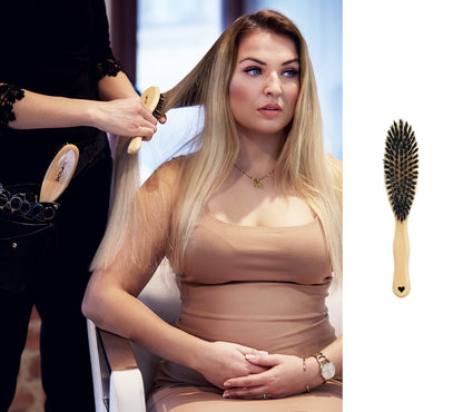 Natural boar hair brush Brush Lullalove 