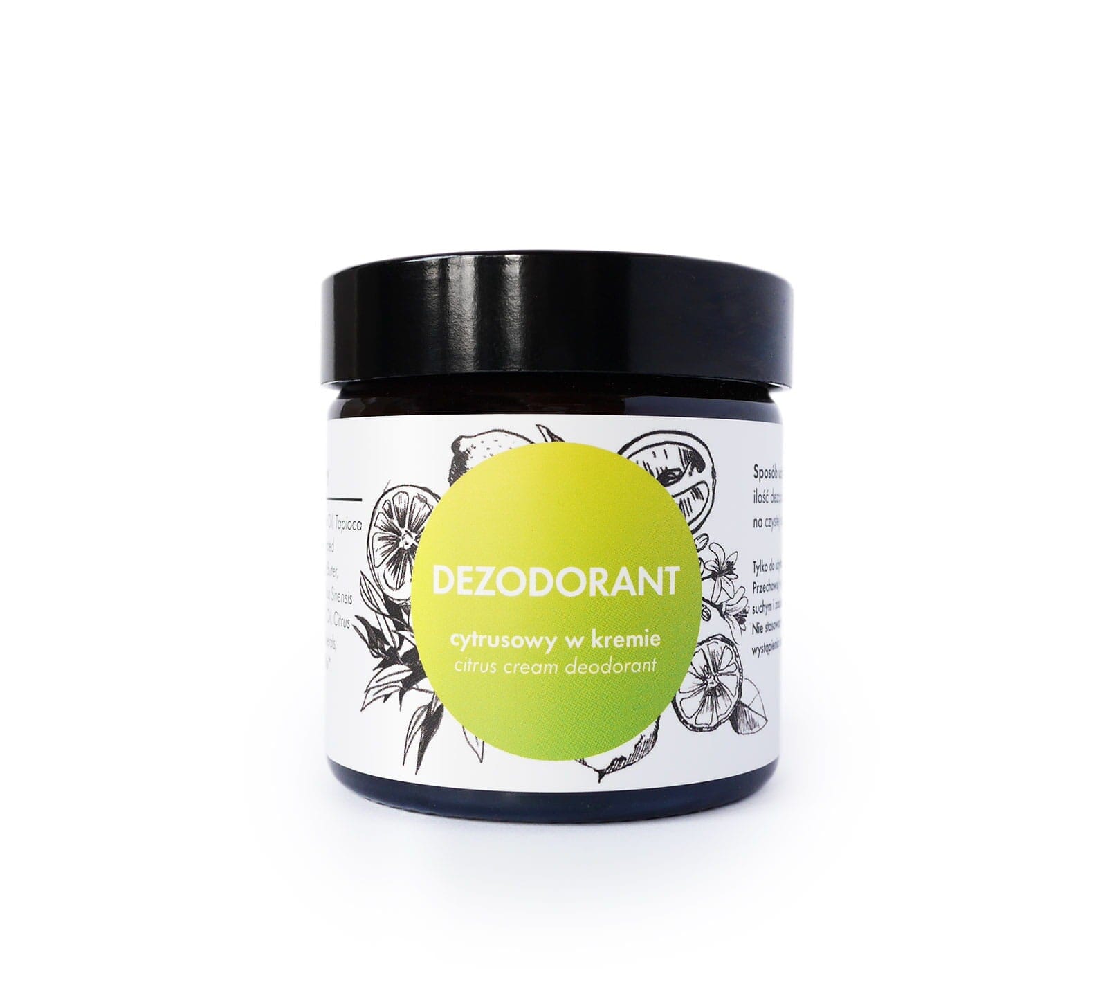 Natural Cream Deodorant - Fresh Citrus Cosmetics Lullalove - Hello Beauty 