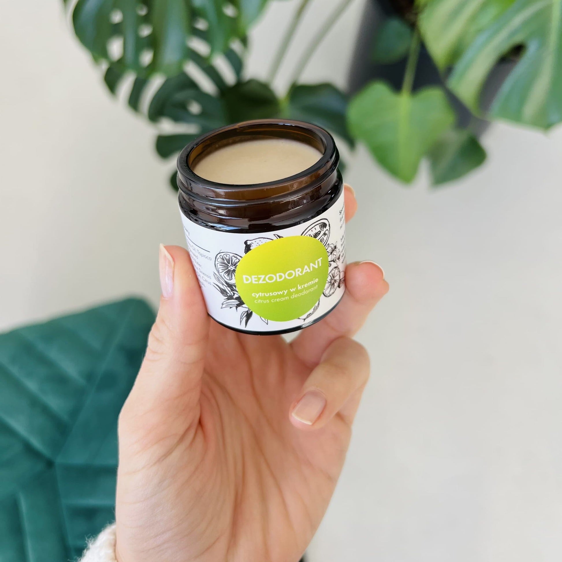 Natural Cream Deodorant - Fresh Citrus Cosmetics Lullalove - Hello Beauty 