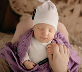 NEW Knot baby hat - 0-9 months - White Hat Lullalove UK 