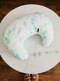 Nursing pillow with cover - Ferns mint Nursing pillows Lullalove 