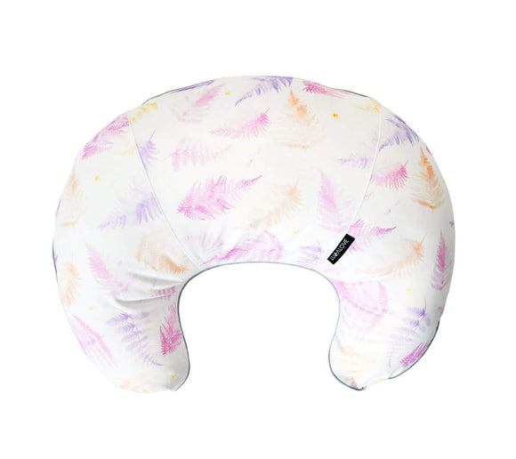 Nursing pillow with cover - Ferns pink Nursing pillows Lullalove 