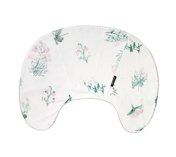 Nursing pillow with cover - herbs pink Nursing pillows Lullalove 