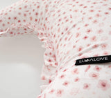 Nursing pillow with cover - pink flowers Nursing pillows Lullalove 