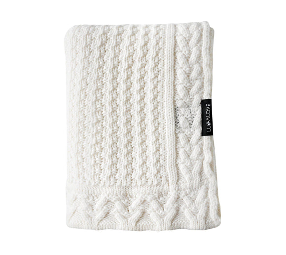 Premium Merino Wool Baby Blanket 
