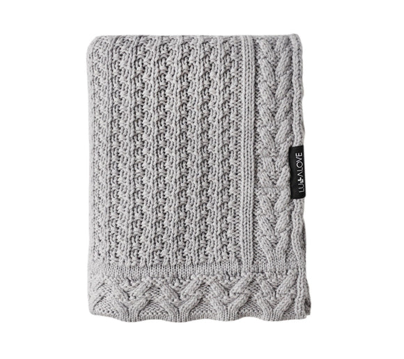 Premium Merino Wool Baby Blanket 