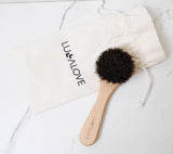 Professional face and neck brush - natural bristle Brush Lullalove 