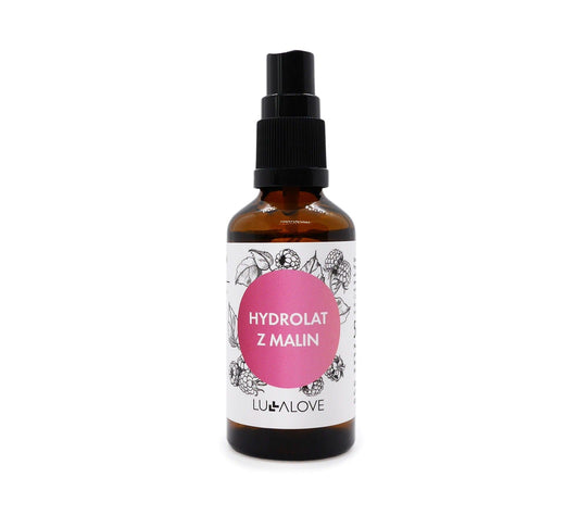 Raspberry hydrolate Cosmetics Lullalove UK 