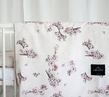 Sakura - Cot bed duvet cover and pillowcase set Bedding Lullalove 