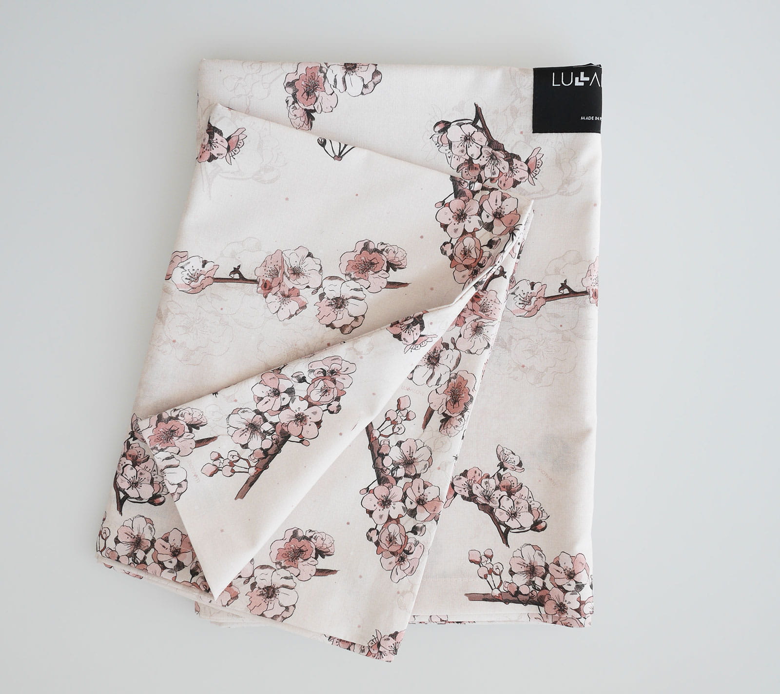 Sakura - Cot bed duvet cover and pillowcase set Bedding Lullalove 